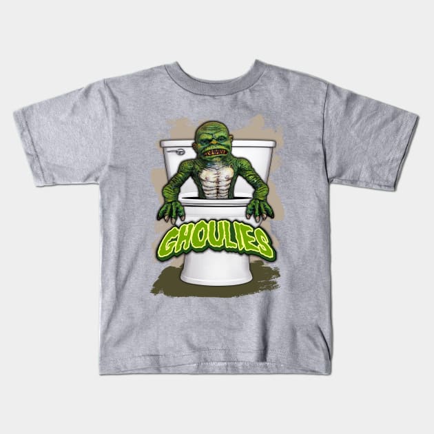 Ghoulies Kids T-Shirt by BigOrangeShirtShop